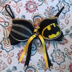 Handmade Batman Rave Bra 🦇